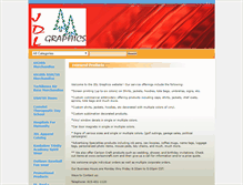 Tablet Screenshot of jdlgraphics.com